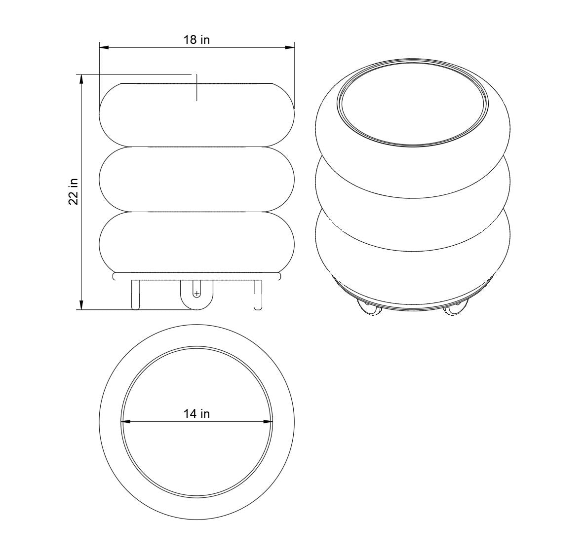 000E Side Table